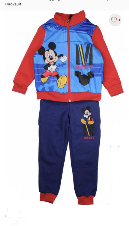 Picture of MIC222355- VERY THICK AND FLEECY MICKEY TRACKSUIT/JOGGING